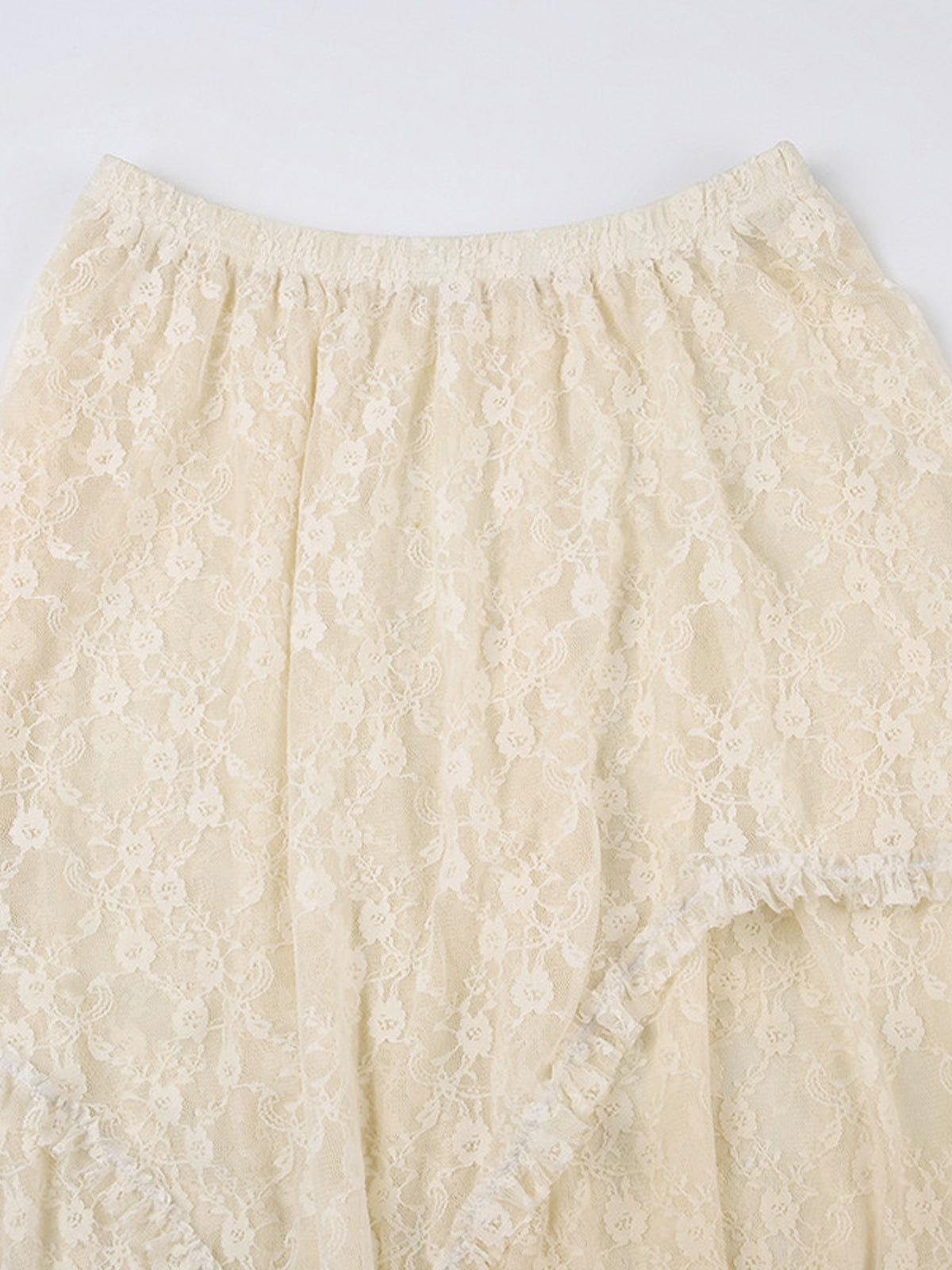 FP Fringe Lace Long Skirt